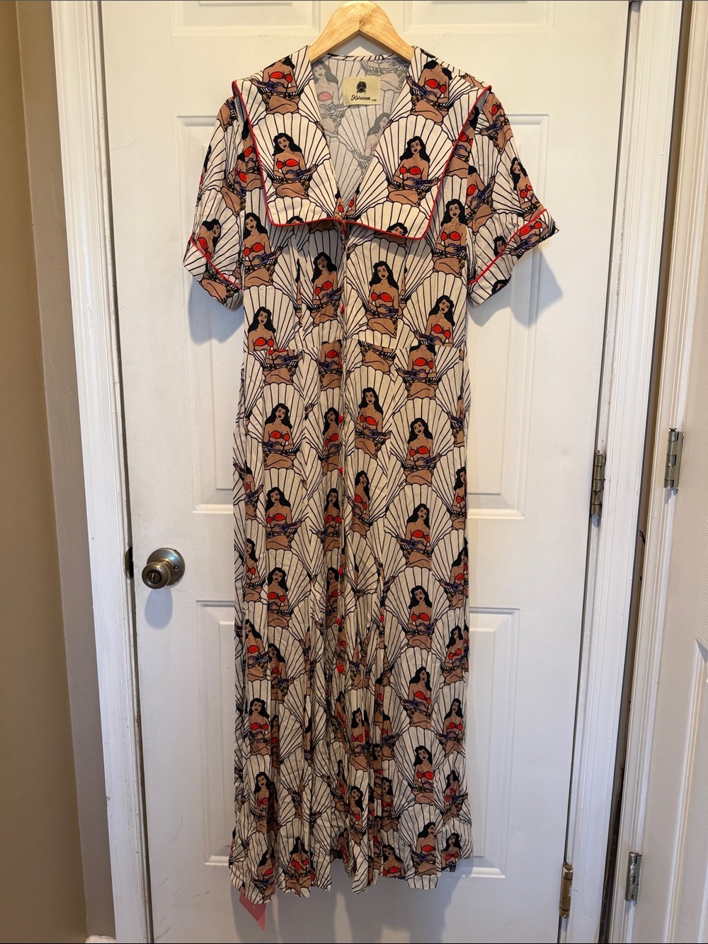 Karavan Boutique Maxi Dress Nautical Design